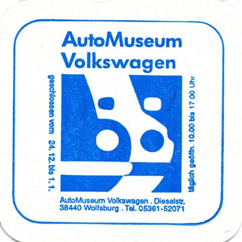 wolfsburg wob-ni fallersleber vfl 2b (quad185-auto museum-blau) 